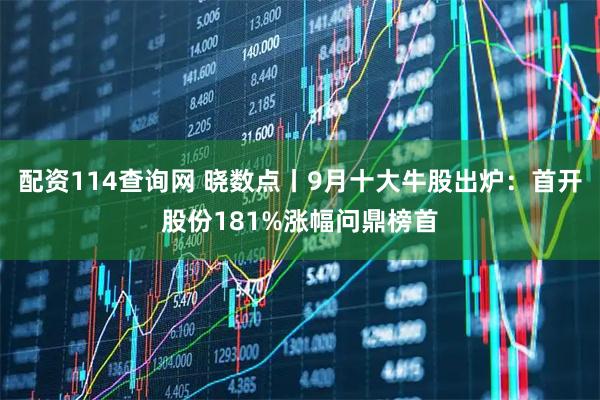 配资114查询网 晓数点丨9月十大牛股出炉：首开股份181%涨幅问鼎榜首